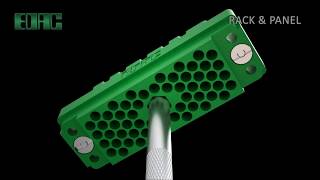 EDAC Connectors | Rack &amp; Panel | With Cover