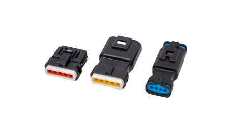 One of EDAC’s connector lines, the Inline+ family of connectors are wire to board connectors providing a reliable and economical connection. These shrouded headers are available in a variety of positions. Right angle, vertical, SMT or through hole mounted to the PCB.  These connectors are ideal for use in wire harness applications and can be customized to meet your design parameters. Compatible with leading industry connectors as drop-in replacements.
