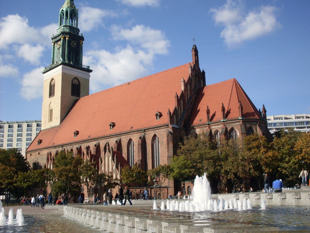 Marienkirche, um dos prédios mais antigos de Berlim